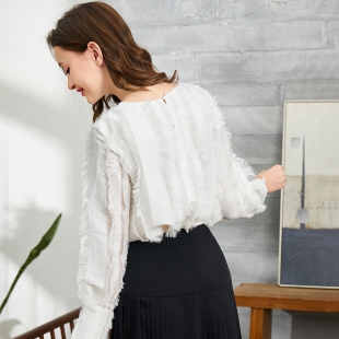 欣缘木子秋装新款韩版五分袖时尚外套系带中长款风衣